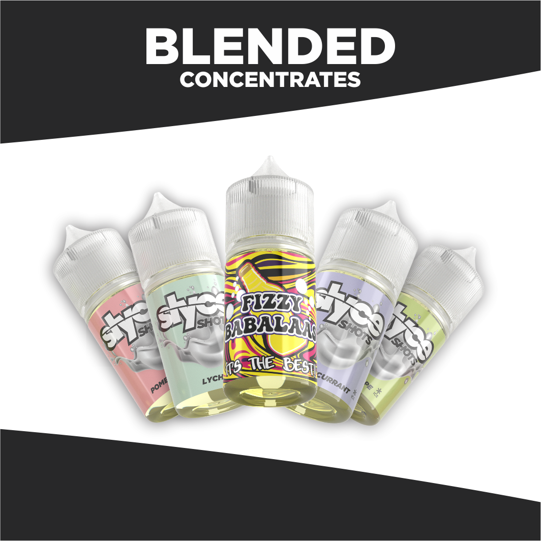 Blended Vape Concentrates - Unique Vape Flavours - BLCK