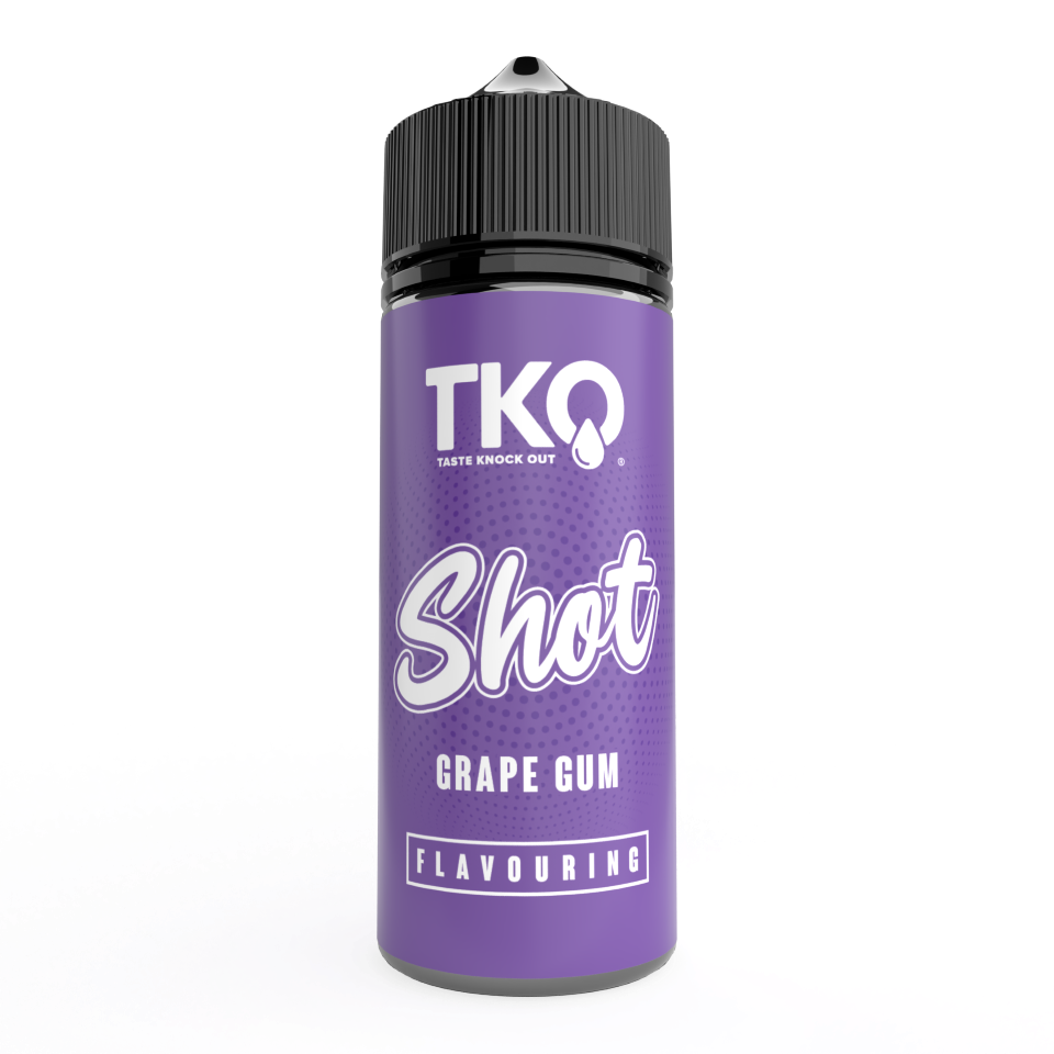 TKO (Taste Knock-Out) - The Force Grape Gum Longfill Flavouring - BLCK
