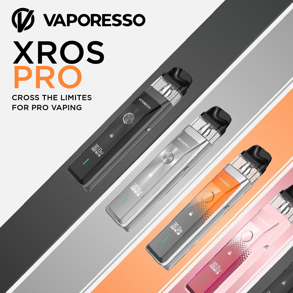 Vaporesso - XROS Pro Pod Kit - BLCK