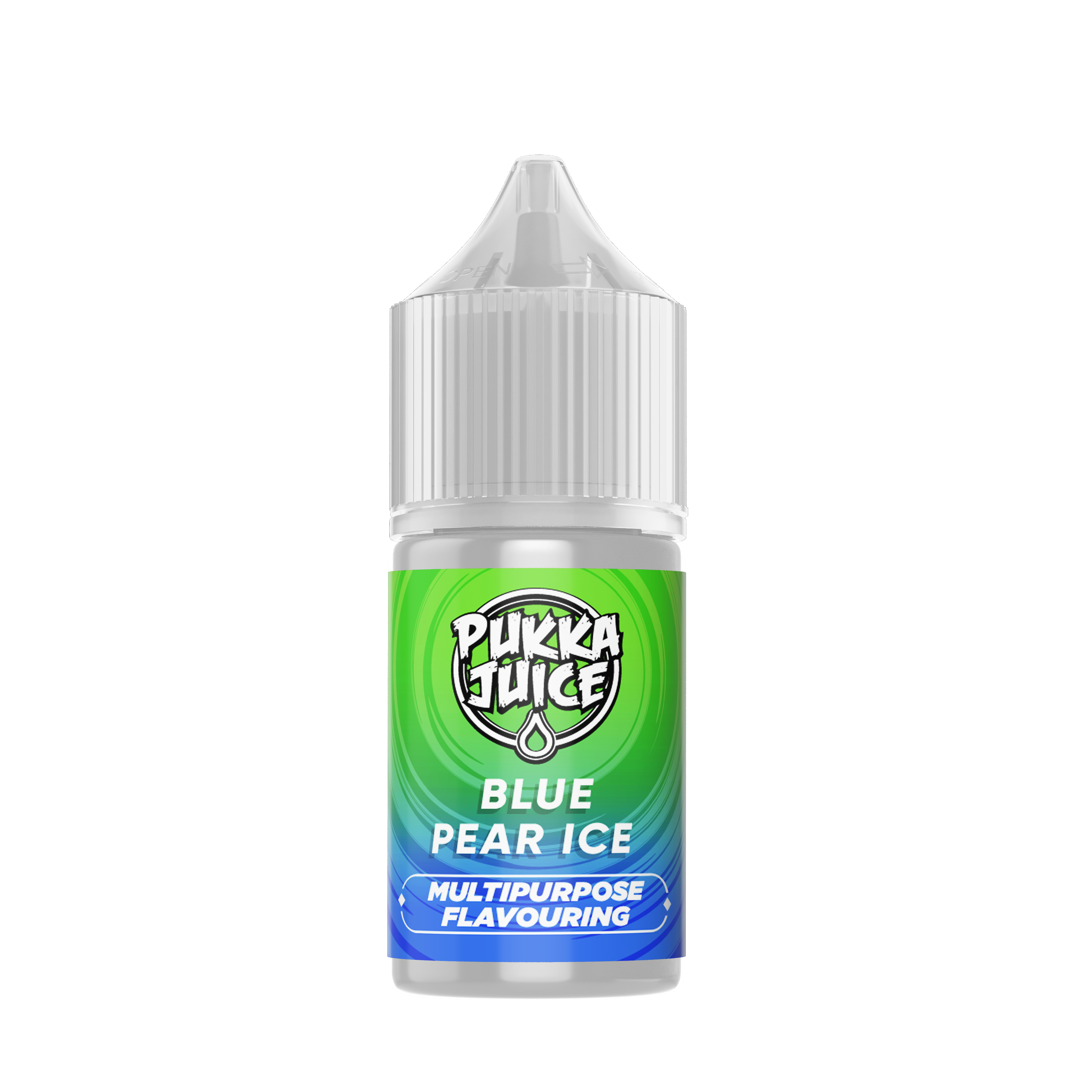 Pukka Juice Salt/MTL Longfill Aroma - Blue Pear Ice - BLCK