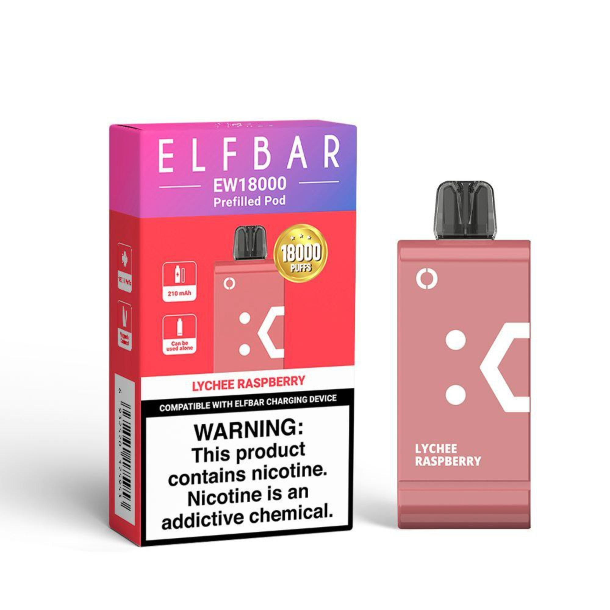 Elf Bar 18000 Puffs - Disposable Vapes - BLCK Flavour Elf Bar 18000 Puffs - Disposable Vapes - BLCK Flavour