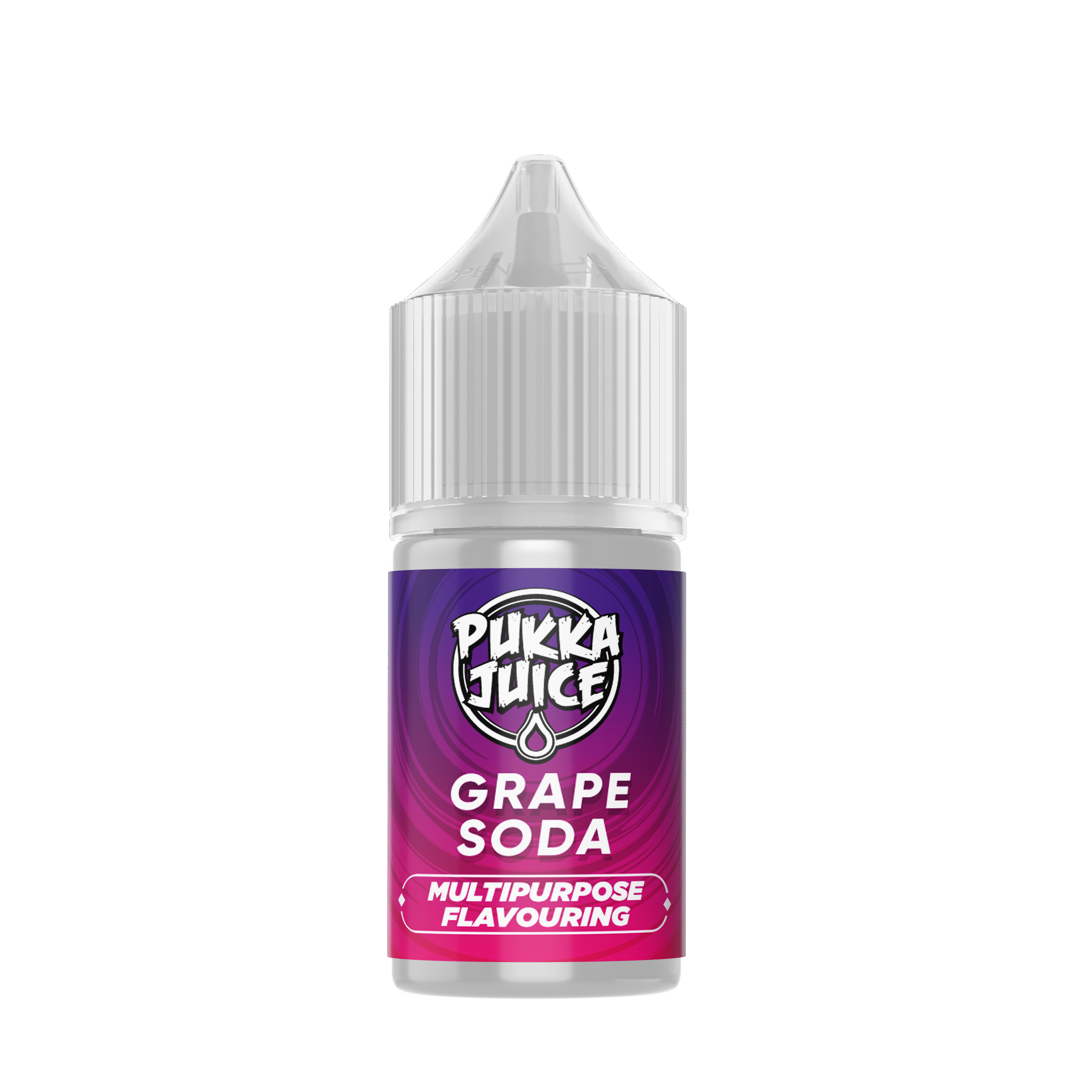 Pukka Juice Salt/MTL Longfill Aroma - Grape Soda - BLCK