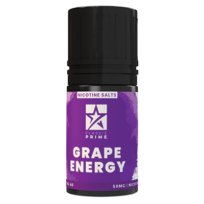 Classic Prime Nic Salt E-Liquid - Grape Energy