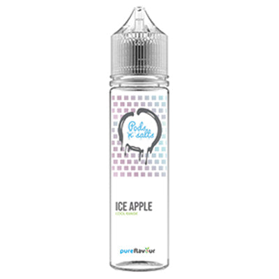 Pods n Salts - Salt Nic/MTL Longfill Ice Apple - BLCK