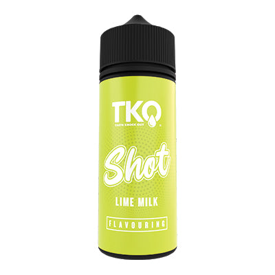 TKO (Taste Knock-Out) - Longfill Lime Milk Flavouring - BLCK