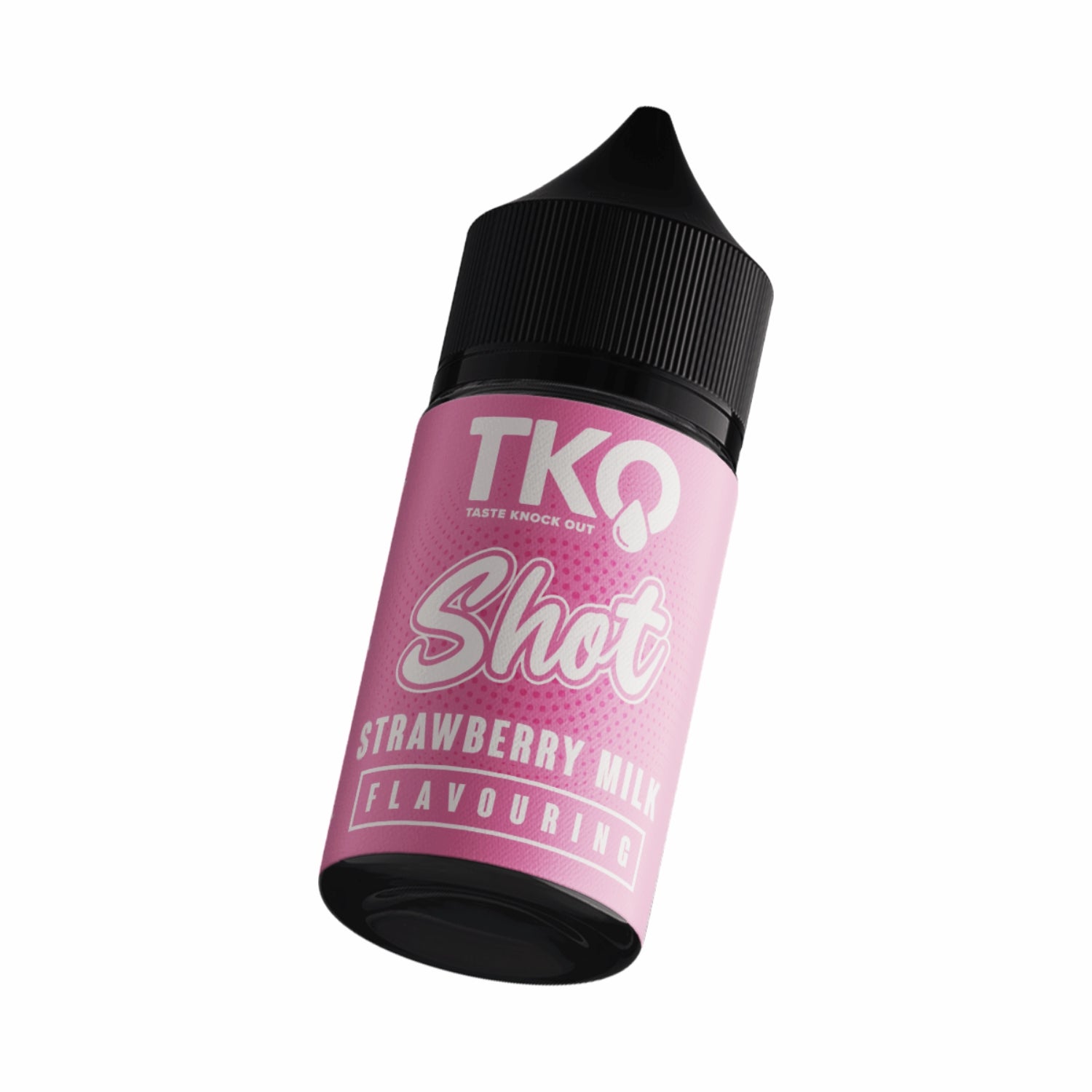 Strawberry Milk by OneOz Vapour & TKO Salt Nic/MTL Longfill - BLCK