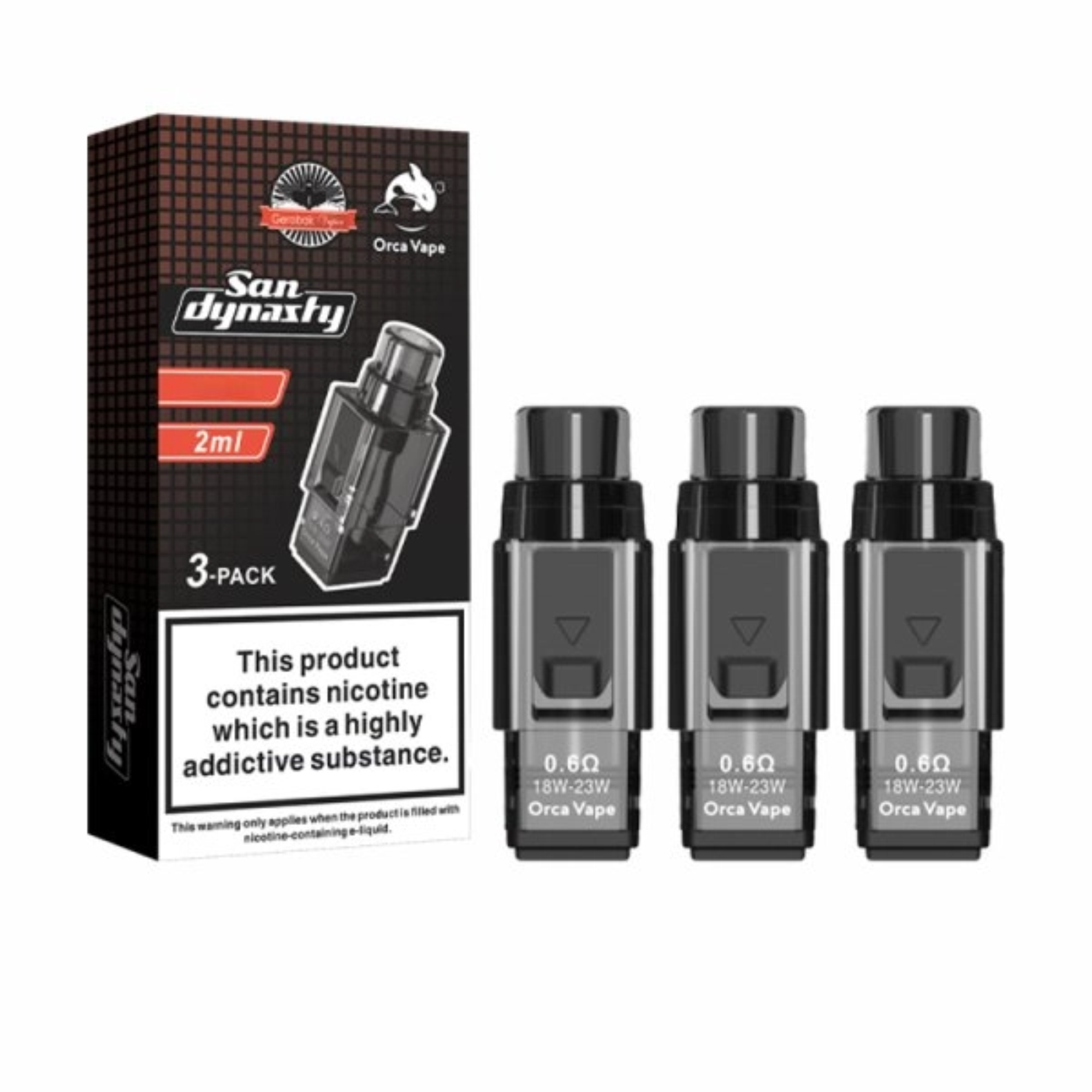 san dynasty orca vape Orca Vape San Dynasty Pod Kit main image 1
