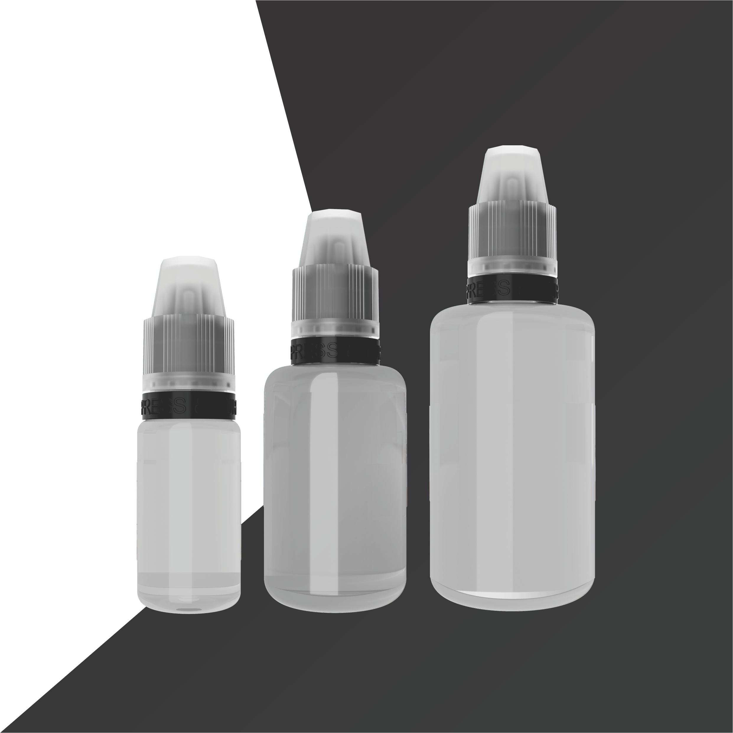 PET Bottle (Needle Nose) - BLCK