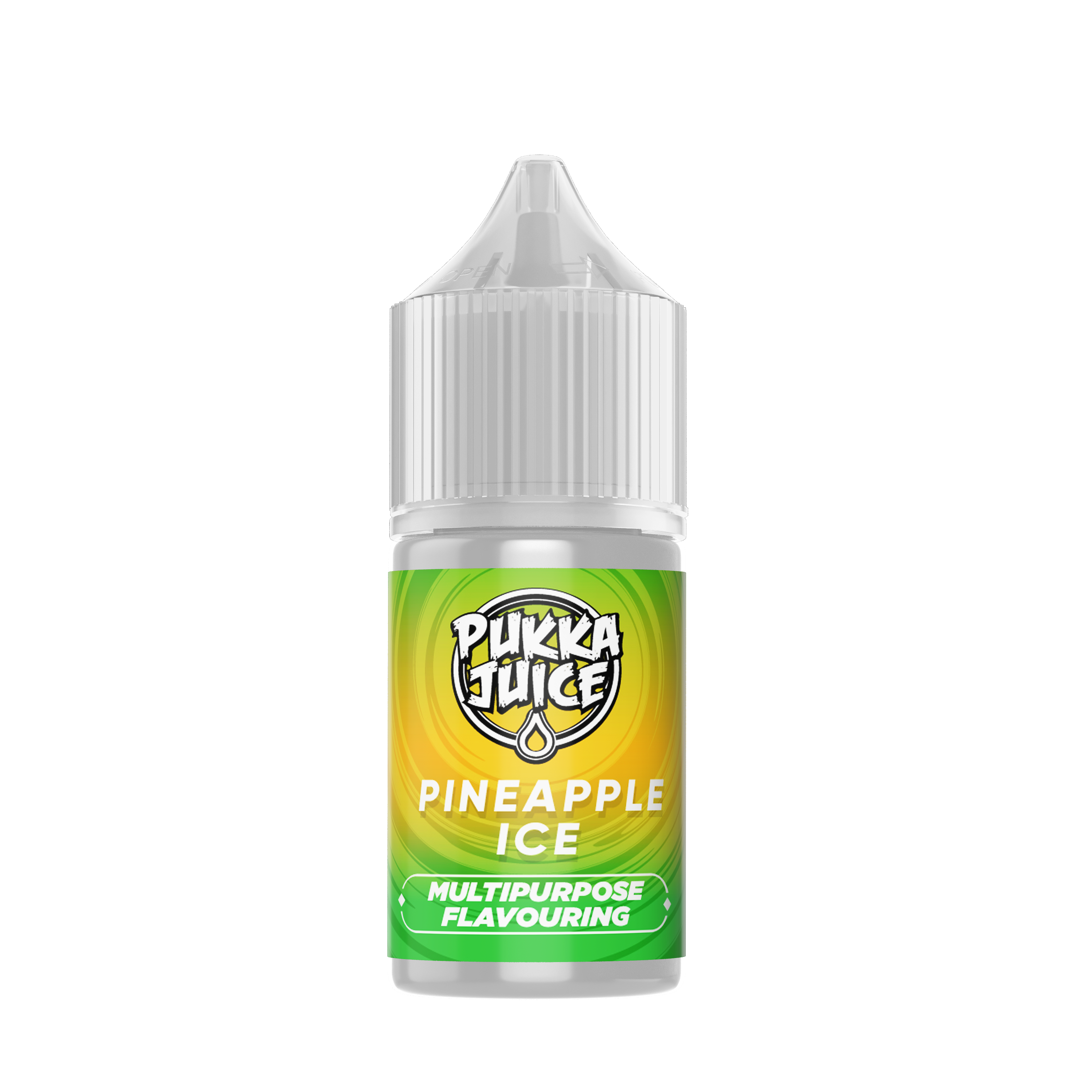 Pukka Juice Salt/MTL Longfill Aroma - Pineapple Ice - BLCK
