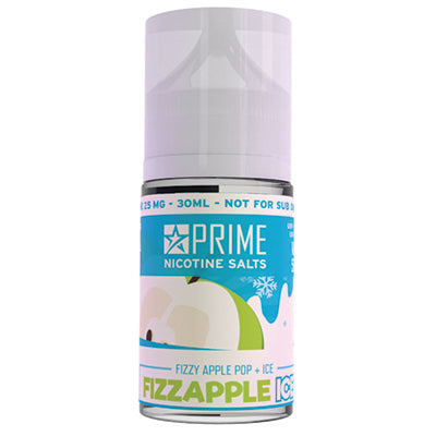 Prime Nic Salt E-Liquid - Fizz Apple Ice - BLCK