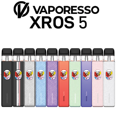 Vaporesso XROS 5 Pod Kit - BLCK Vaporesso XROS 5 Pod Kit - BLCK