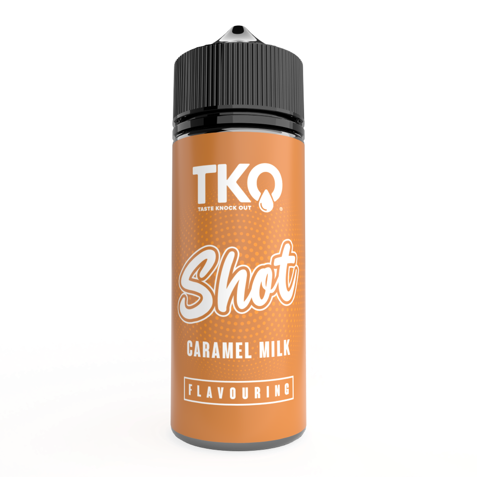 TKO (Taste Knock-Out) - Caramel Milk Longfellow Flavouring - BLCK