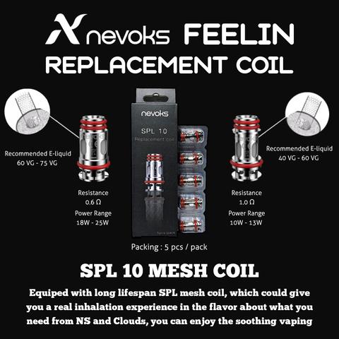 Nevoks - SPL-10 Feelin/Pagee Replacement Coils - BLCK