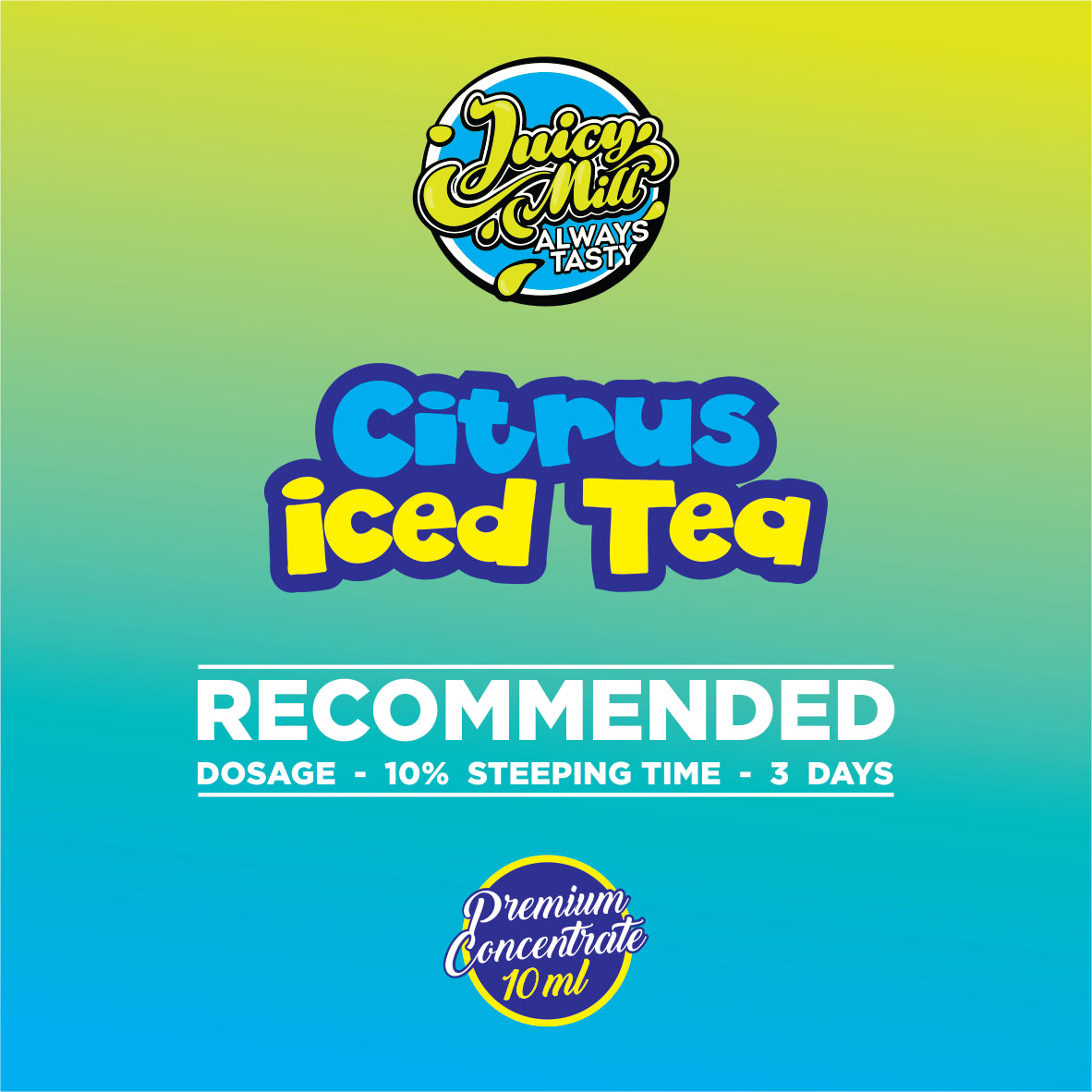 Citrus Iced Tea Blended Concentrate (JM) - 10ml