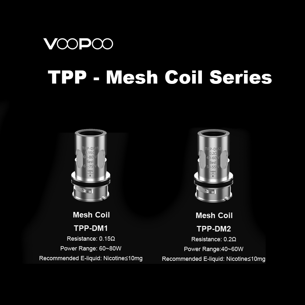 Voopoo - TPP Mesh Coils - BLCK