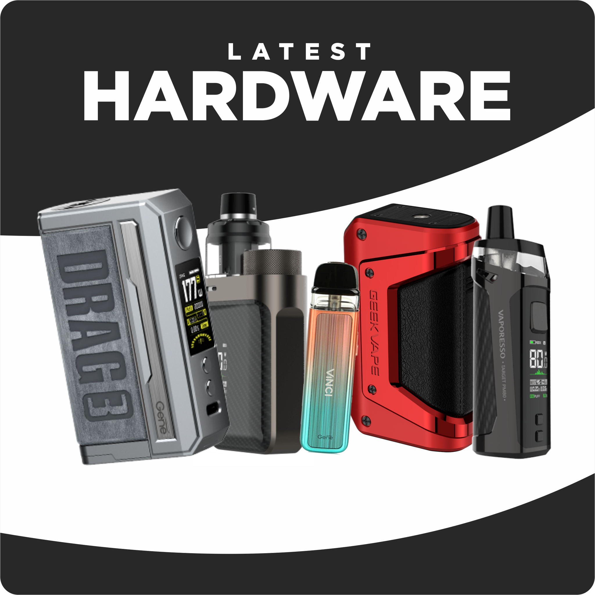 Latest Vape Hardware - Advanced Mods & Coils - BLCK Flavour