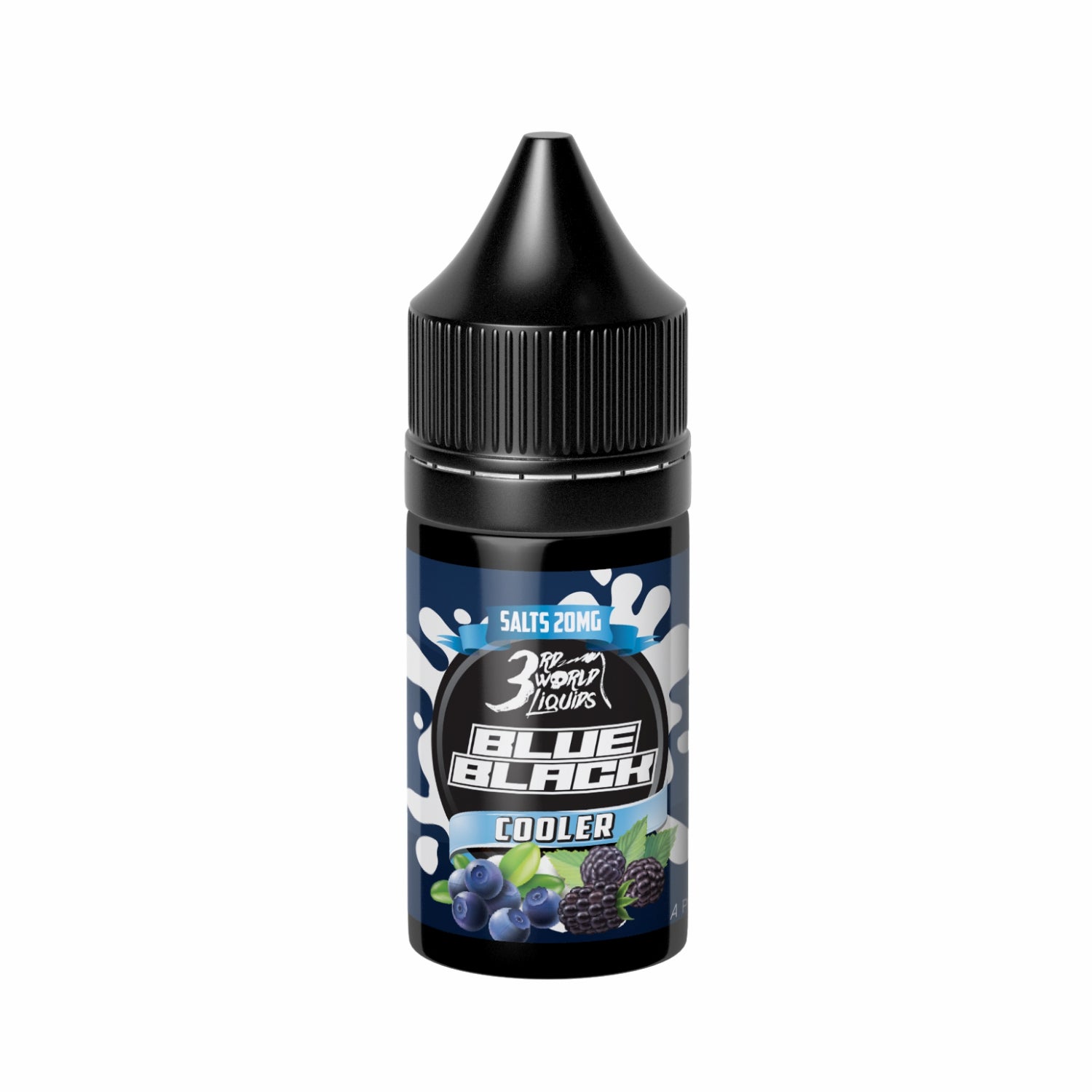 3rd World Salt Nic E-Liquid - Blue Black Cooler