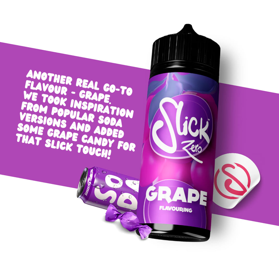 Slick Zero - Grape Flavouring - BLCK