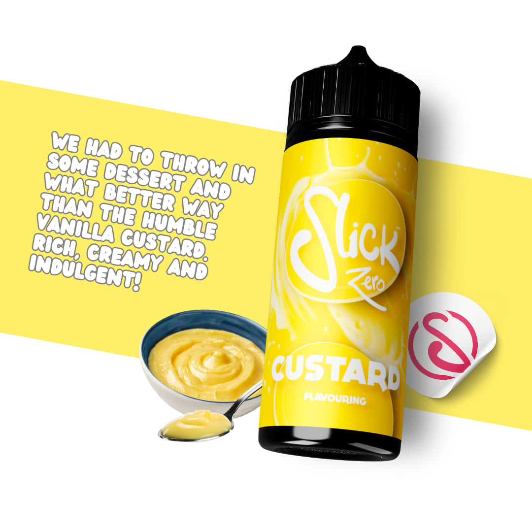 Slick Zero - Custard Flavouring - BLCK