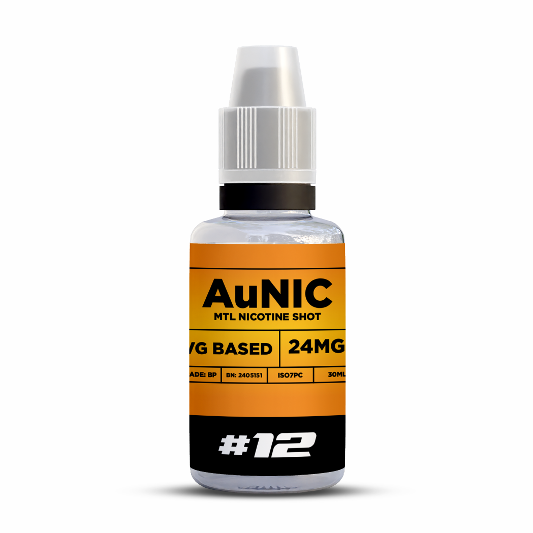 AuNic Additives 30ml (Freebase MTL Nicotine Shot)