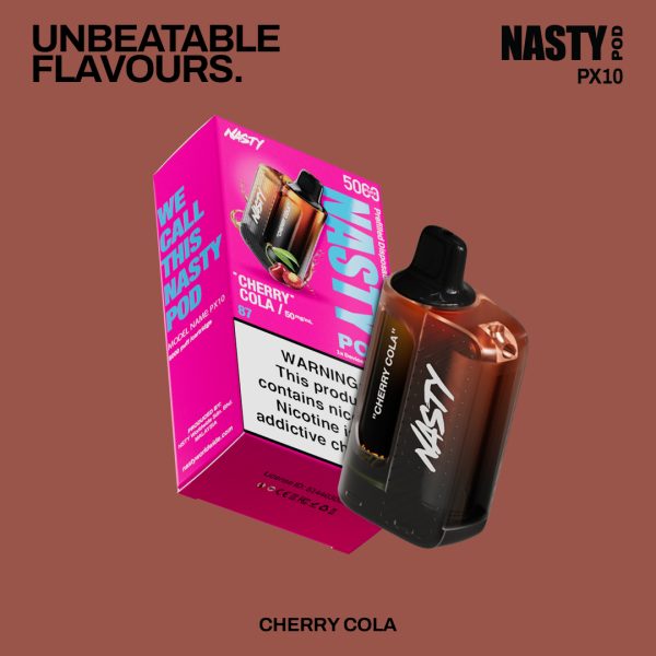 Nasty PX10 Disposable Pod 50mg - 2 x 5000 Puff Pods