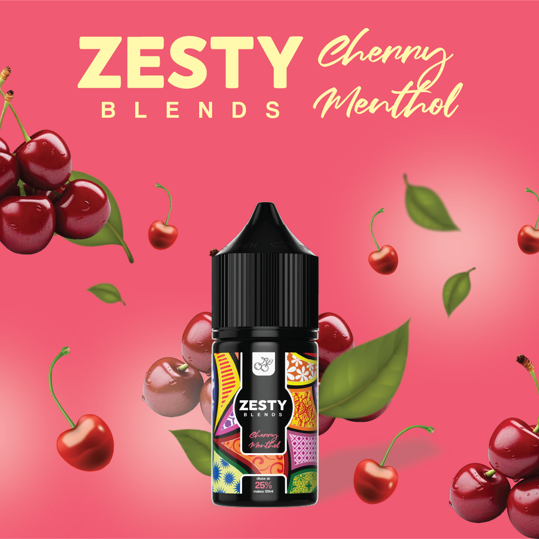 Zesty Blends Blended Concentrate - Cherry Menthol