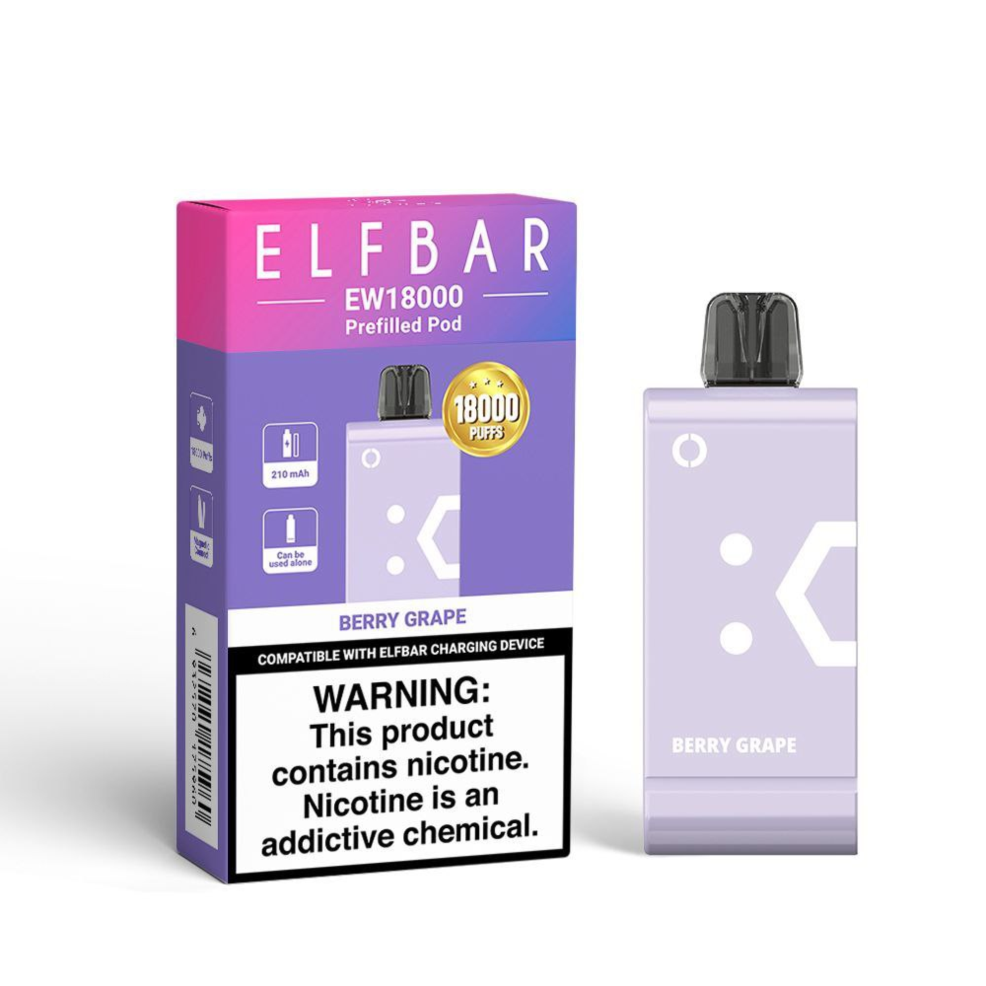 Elf Bar EW18000 Disposable Flavour Pod (18000 Puff | 50mg)