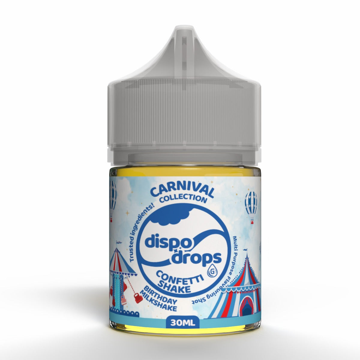 G-Drops Salt Nic/MTL Longfill - Dispo Drops Confetti Shake Flavouring