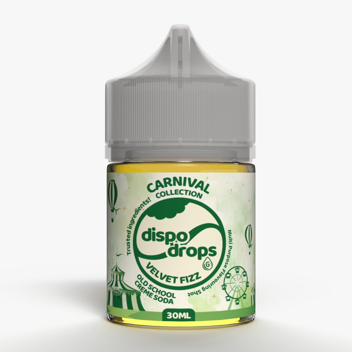 G-Drops Salt Nic/MTL Longfill - Dispo Drops Velvet Fizz Flavouring
