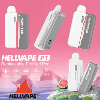 Hellvape - P1 Disposable Flavour Pods (5000 Puff) (20mg)