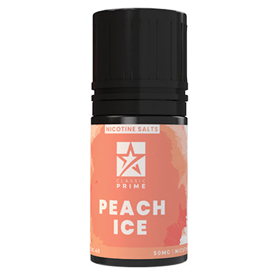 Classic Prime Nic Salt E-Liquid - Lush Peach Ice