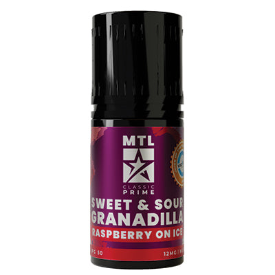 Classic Prime MTL E-Liquid - Sweet & Sour Granadilla Raspberry