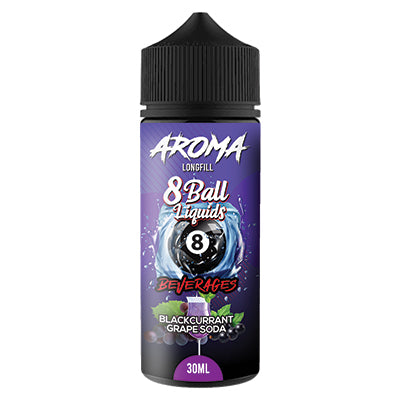 8 Ball Beverage Longfill Aroma - Blackcurrant Grape Soda