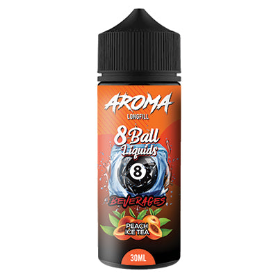 8 Ball Beverage Longfill Aroma - Peach Ice Tea
