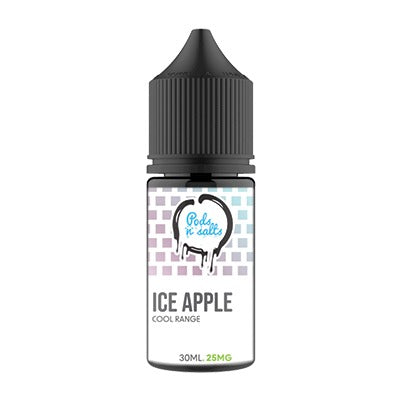 Pods n Salts Salt Nic E-Liquid - Ice Apple