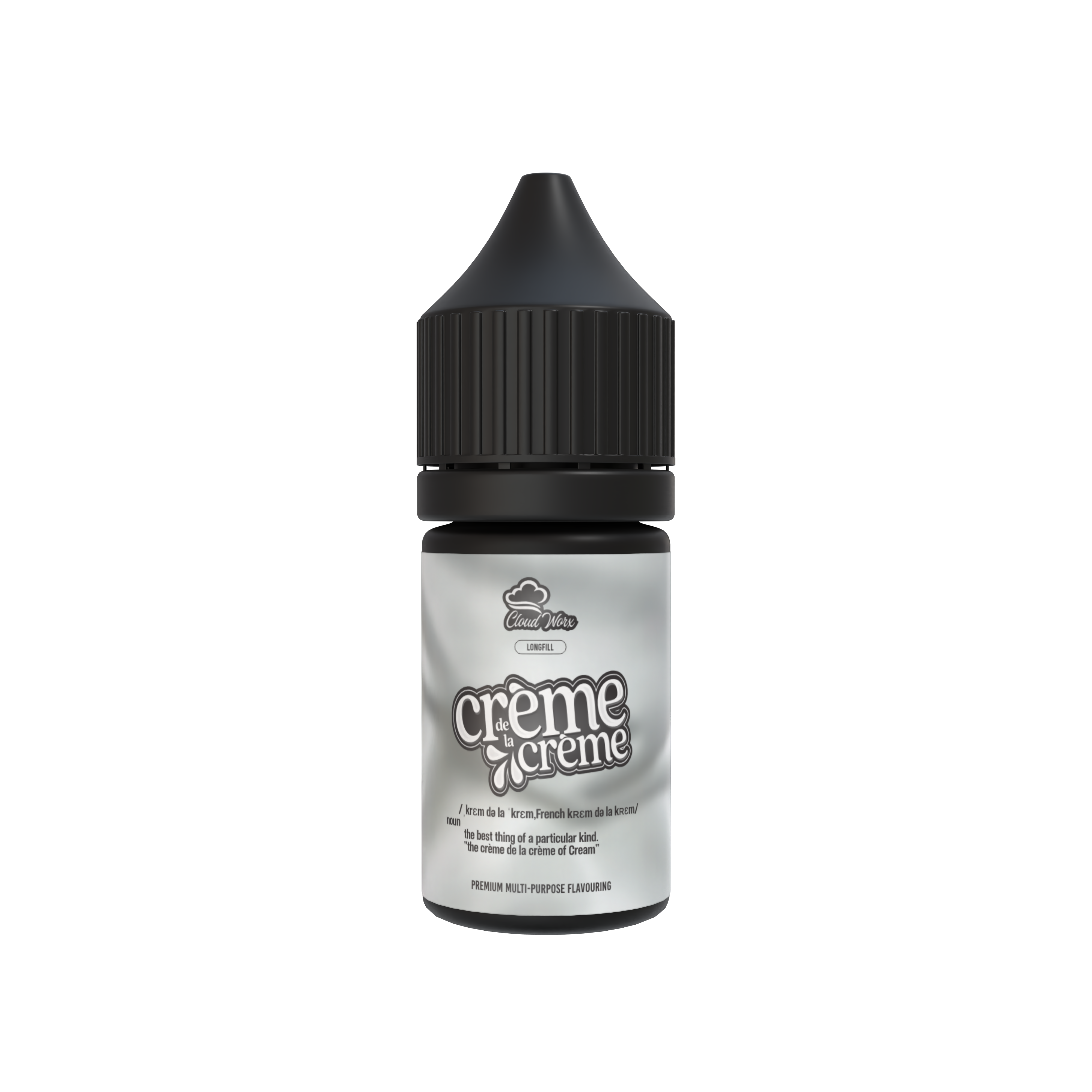 Cloud Worx Salt/MTL Longfill - Crème de la Crème