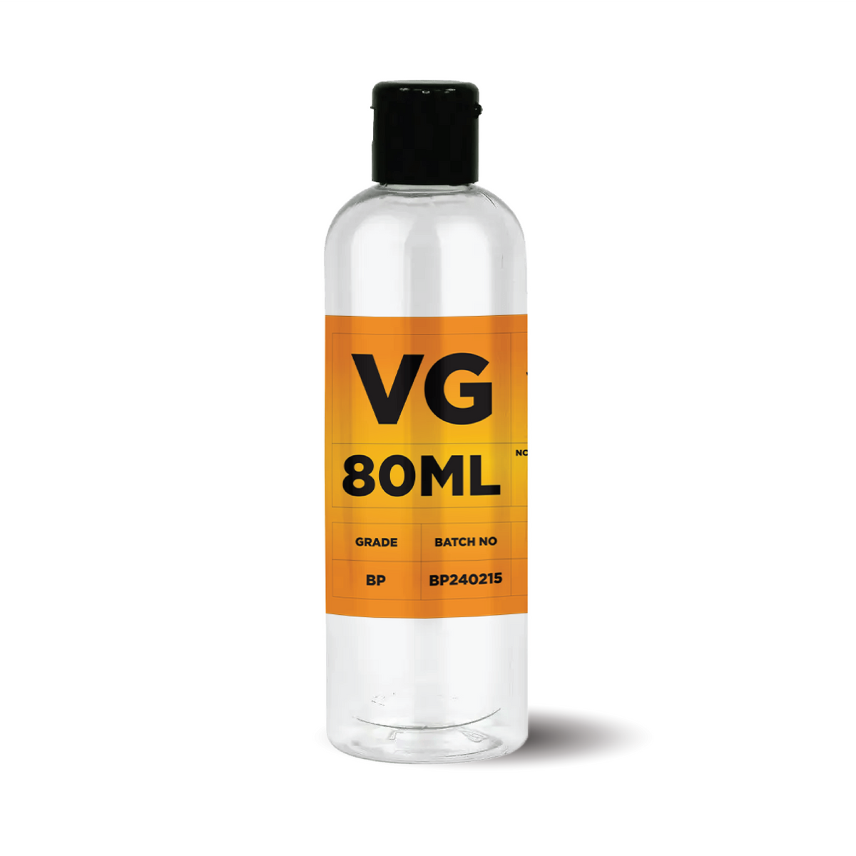 Vg Bittle VG 80ml Shortfill (100ml PET Bottle) - BLCK