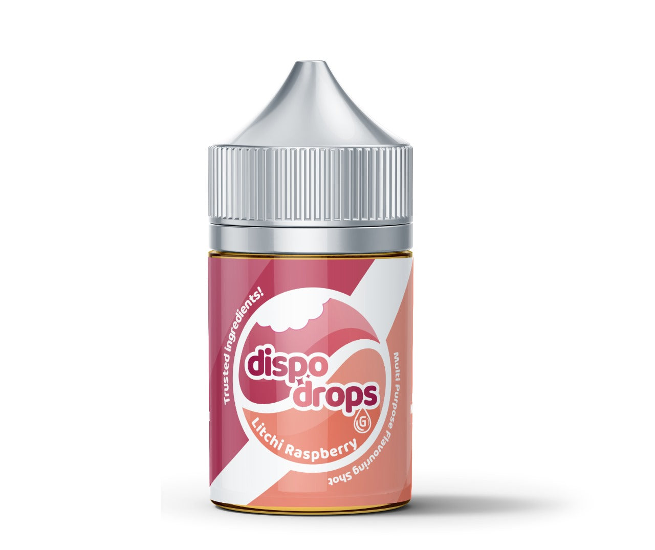 G-Drops Salt Nic/MTL Longfill - Dispo Drops Litchi Raspberry Flavouring