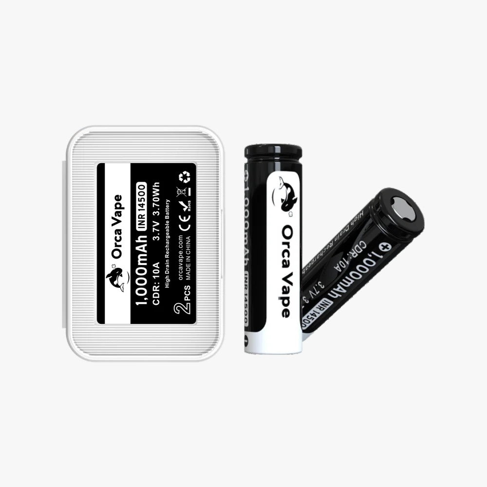 Orca Vape San Dynasty 14500 1000mah (2 pack)