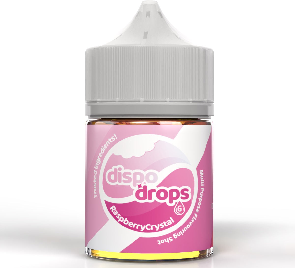 G-Drops Salt Nic/MTL Longfill - Dispo Drops Raspberry Crystal Flavouring