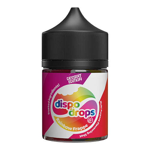 G-Drops Salt Nic/MTL Longfill - Dispo Drops Rainbow Frappe Flavouring