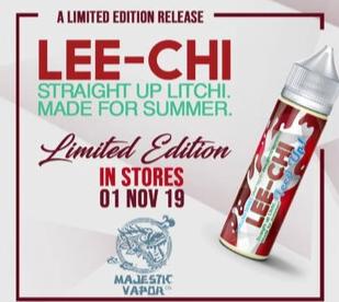 Majestic Vapor E-Liquid - Lee-Chi Limited Edition