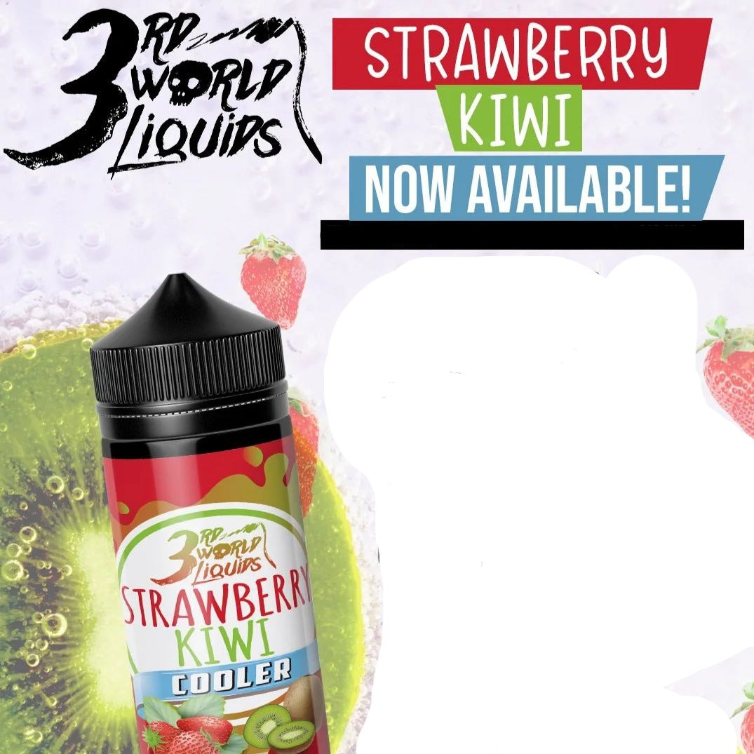 3rd World E-Liquid - Strawberry Kiwi Cooler