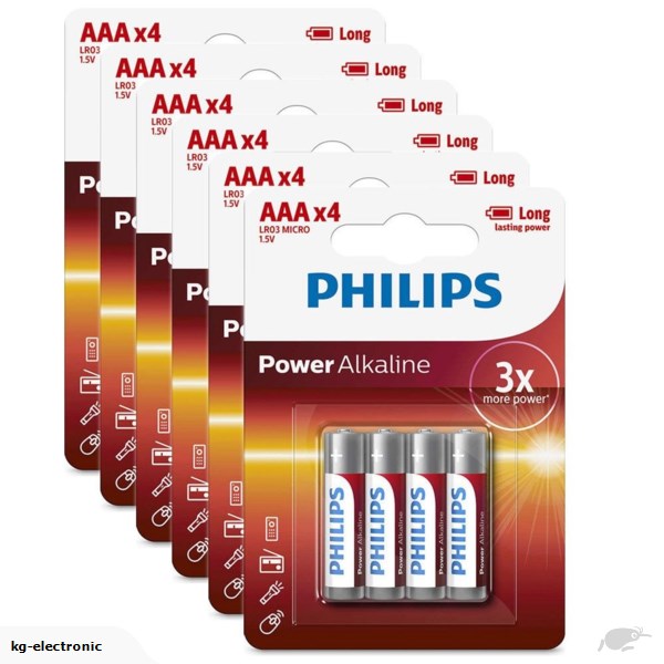 Phillips AAA Batteries (X4)
