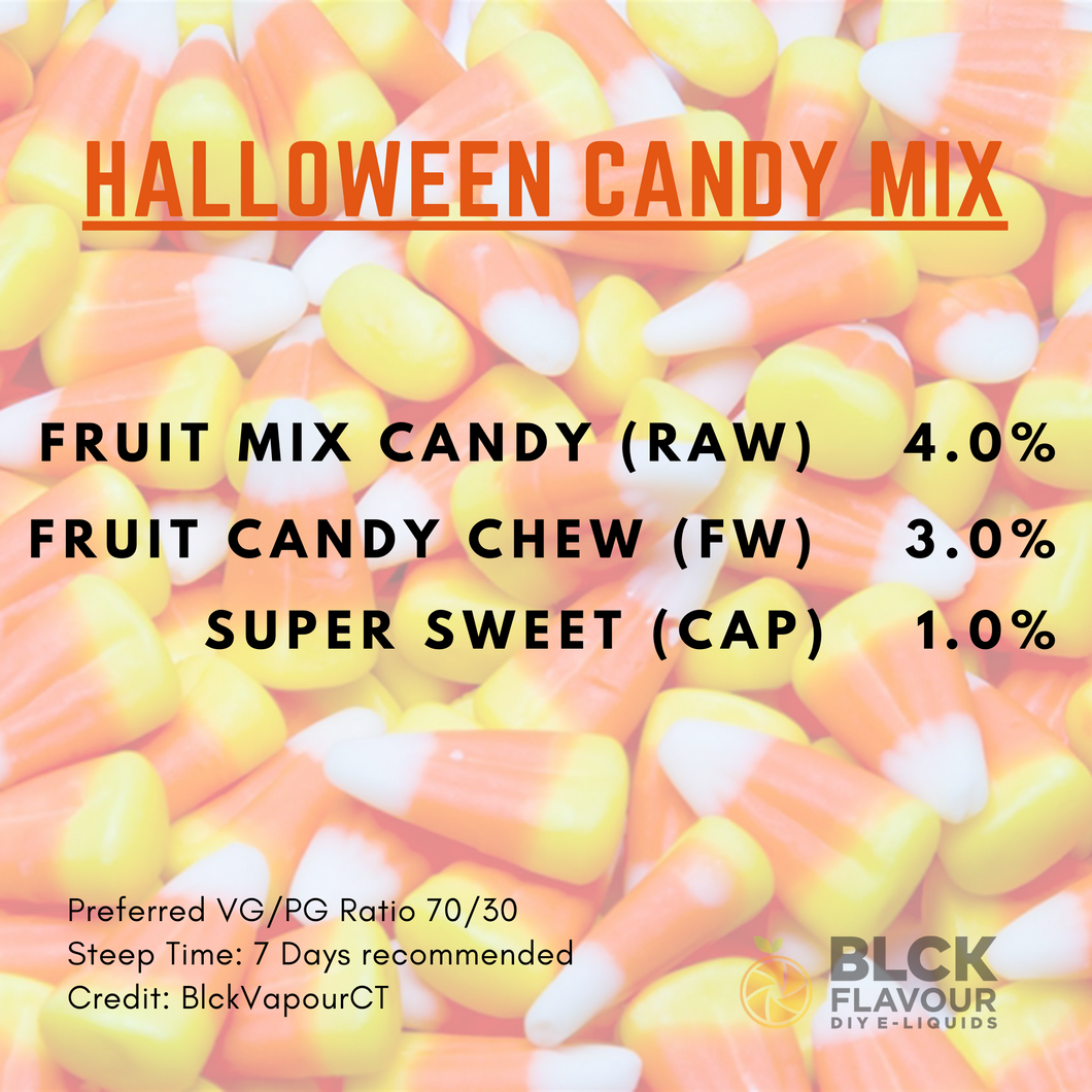 RB Halloween Candy Recipe Card