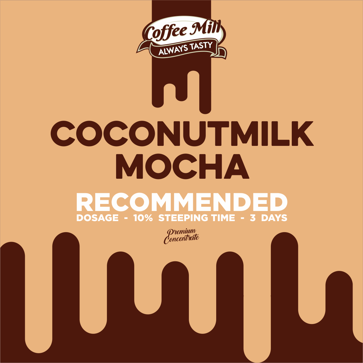 Coconutmilk Mocha Blended Concentrate (CM)
