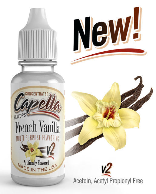 French Vanilla V2 Concentrate (CAP) - Blck vapour