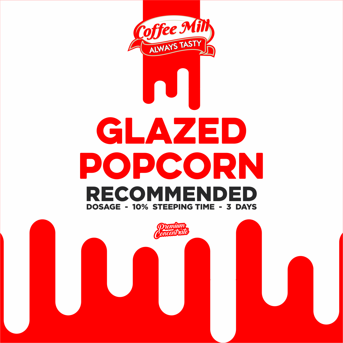 Glazed Popcorn Blended Concentrate (CM) - 10ml