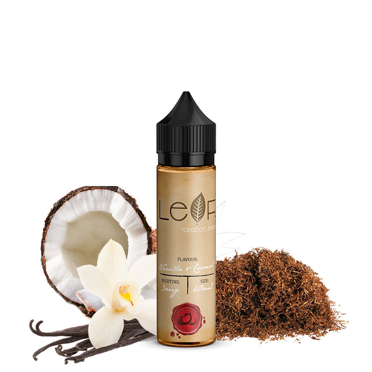 Leaf E-Liquid - Tobacco Series Vanilla Coconut