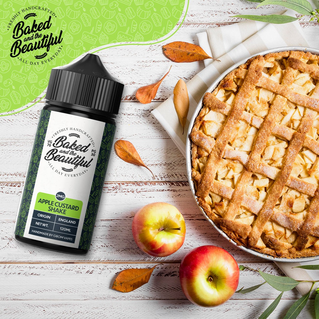 GBOM E-Liquid Baked & The Beautiful - Apple Custard Shake